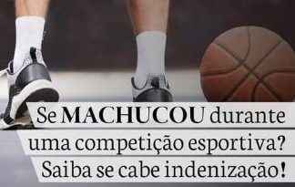 Se MACHUCOU durante uma competição esportiva ? Saiba se cabe indenização!